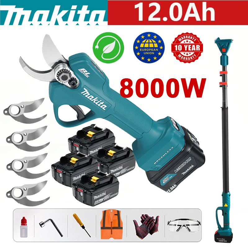 【Teleskopska palica: 3M】8000 W brezkrtačni motor (življenjska doba baterije 24 ur)  + 96 V 12,0 Ah baterija * 4 + polnilec + rezilo iz zlitine  * 4 