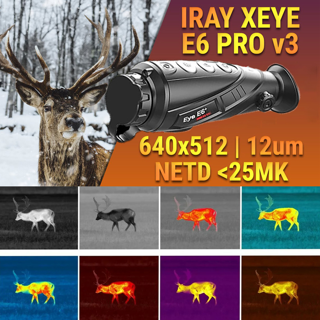 Eye II E6 V3 80 evrov, z dosegom zaznavanja do 1818 metrov. 